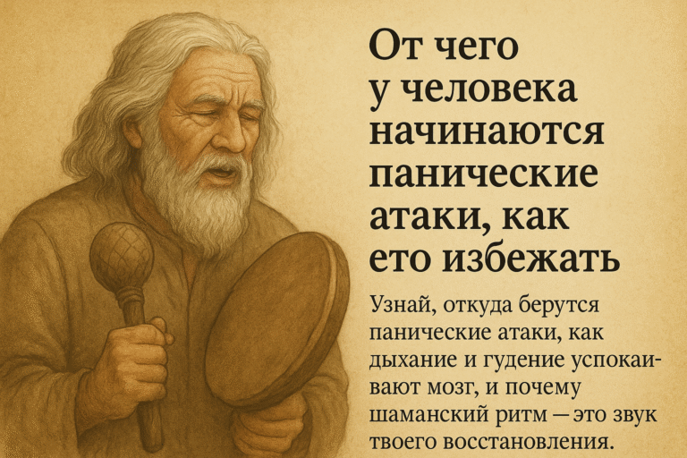 От чего начинаются панические атаки и как их избежать: взгляд шамана без сказок