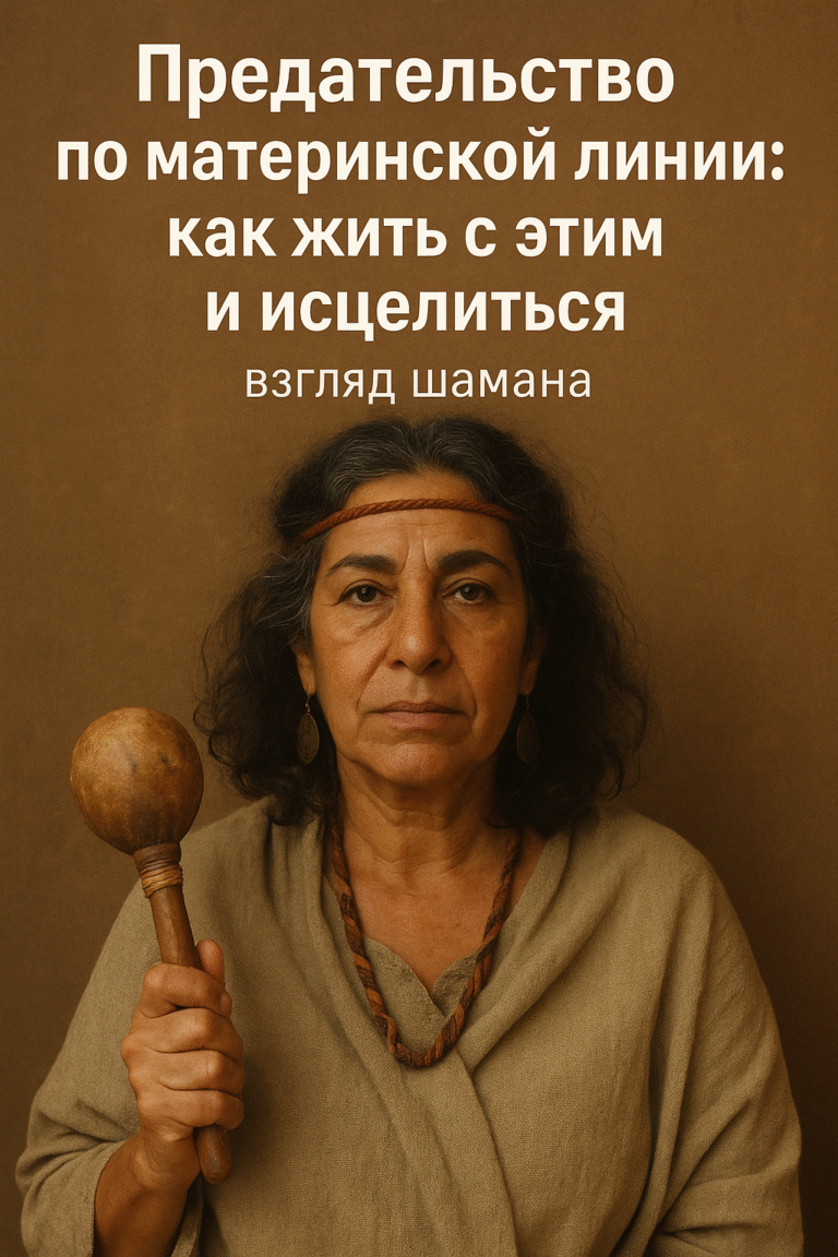 Предательство по материнской линии: как жить с этим и исцелиться — взгляд шамана