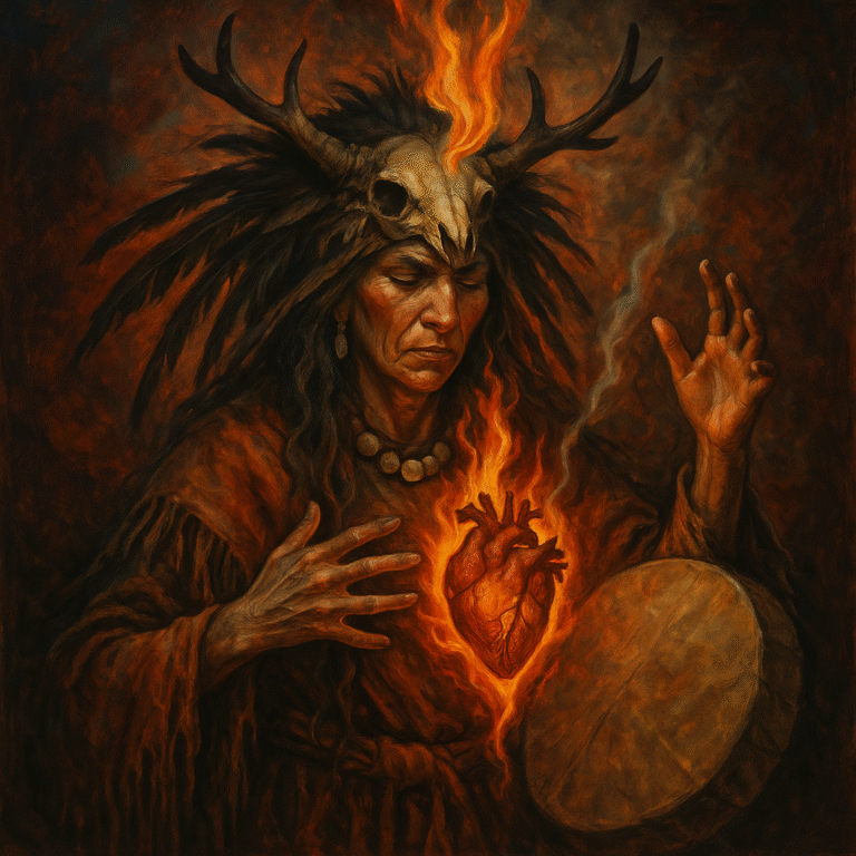 Пылающее сердце: шаманский смысл инфаркта и пробуждение духа