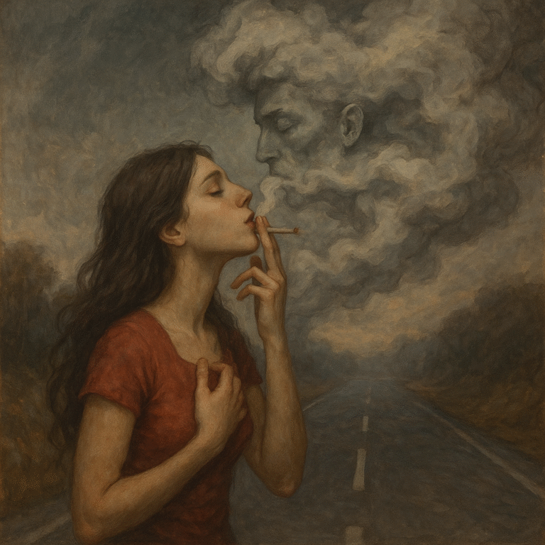 Любовь к дыму, что крадёт твою дорогу