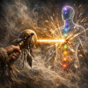 Шаманская погремушка как пуля по тонкому телу